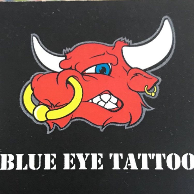 Blue eye tattoo