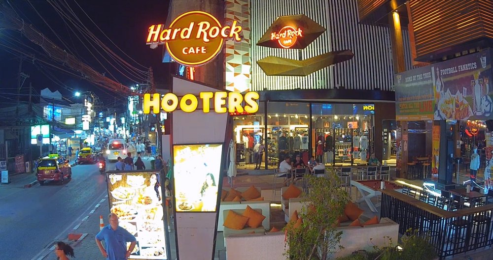 Hooters & HardRock cafe Live (Chaweng) – Samui Webcam online