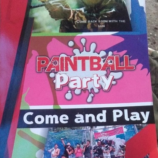 Samui Paintball Party