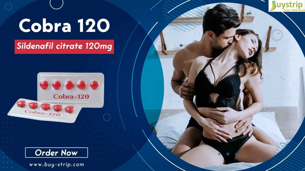 Sildenafil 120mg Pills – Buy Cobra 120 Now